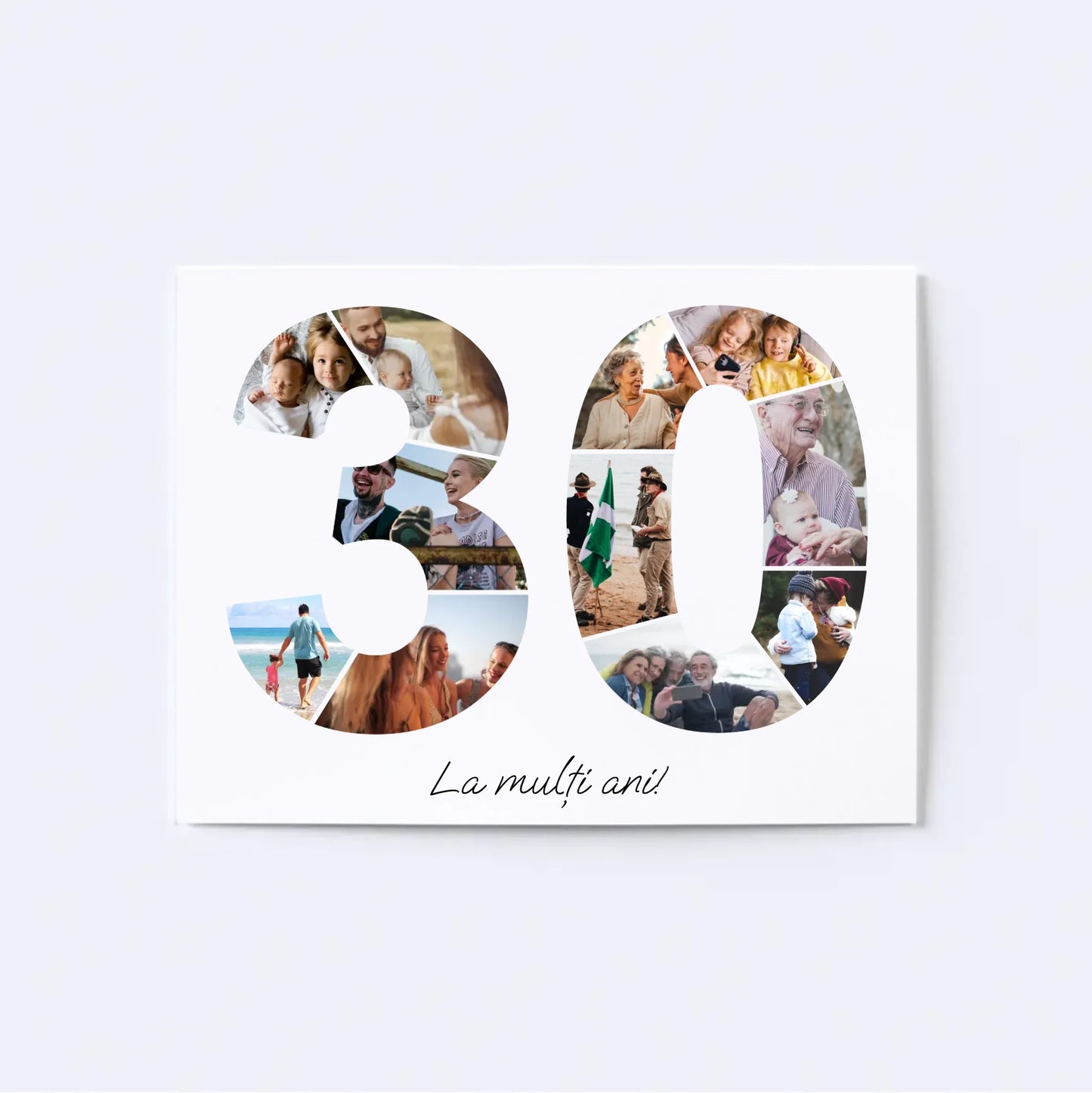 Colaj unic cifra aniversară 30-39