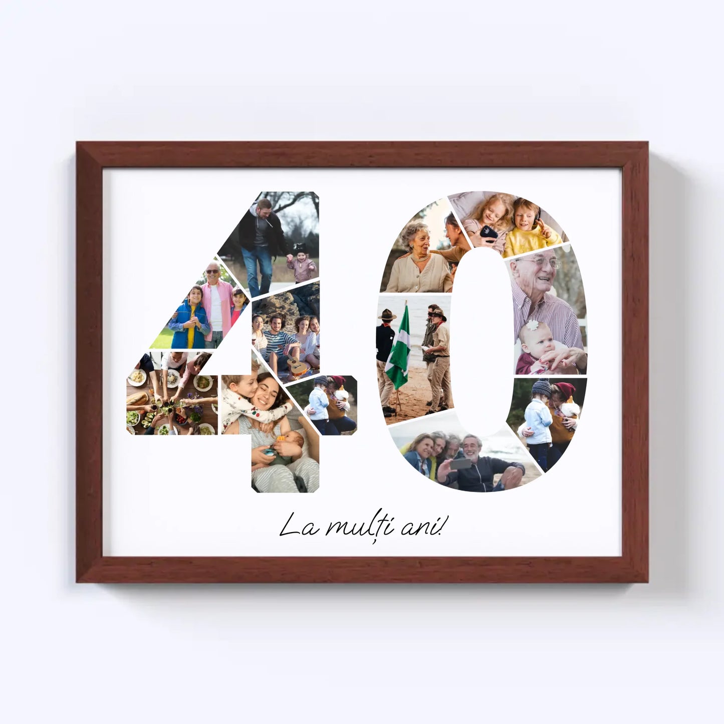 Colaj unic cifra aniversară 40-49