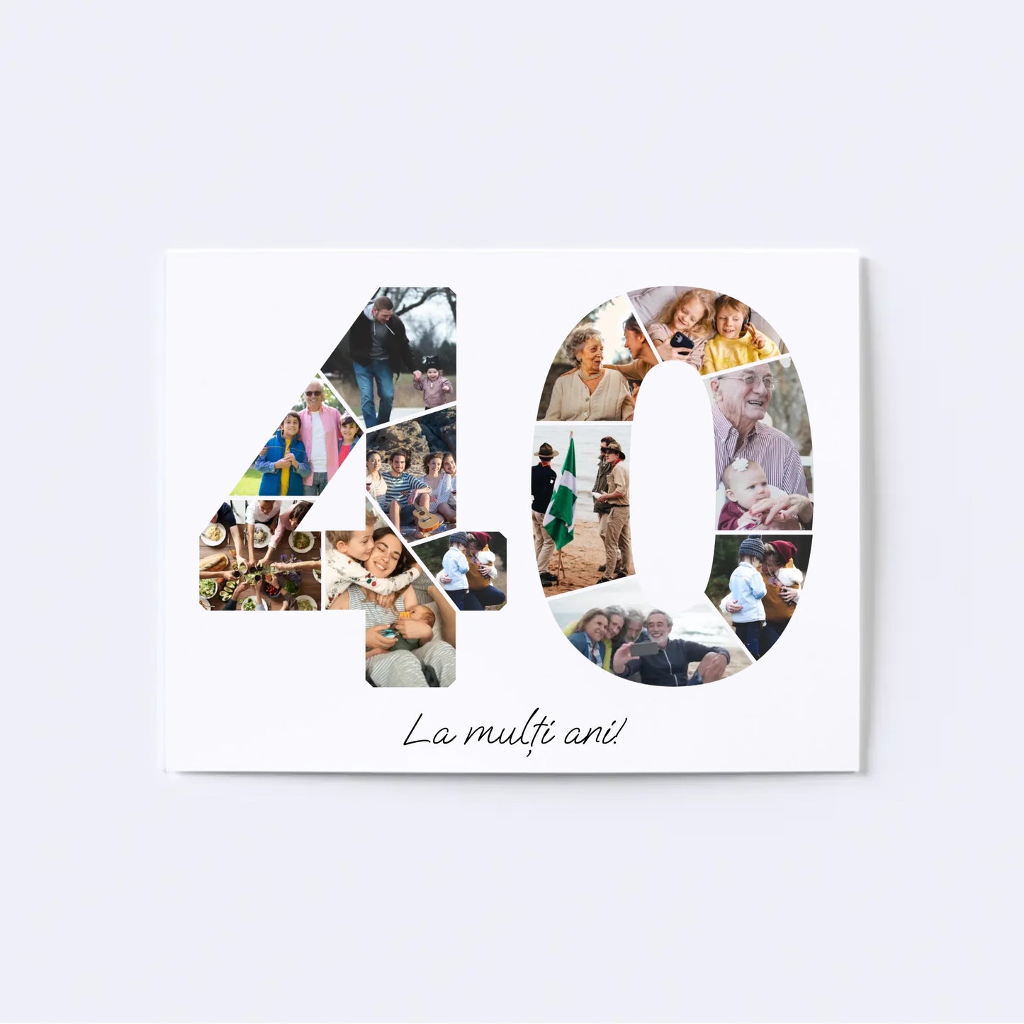 Colaj unic cifra aniversară 40-49