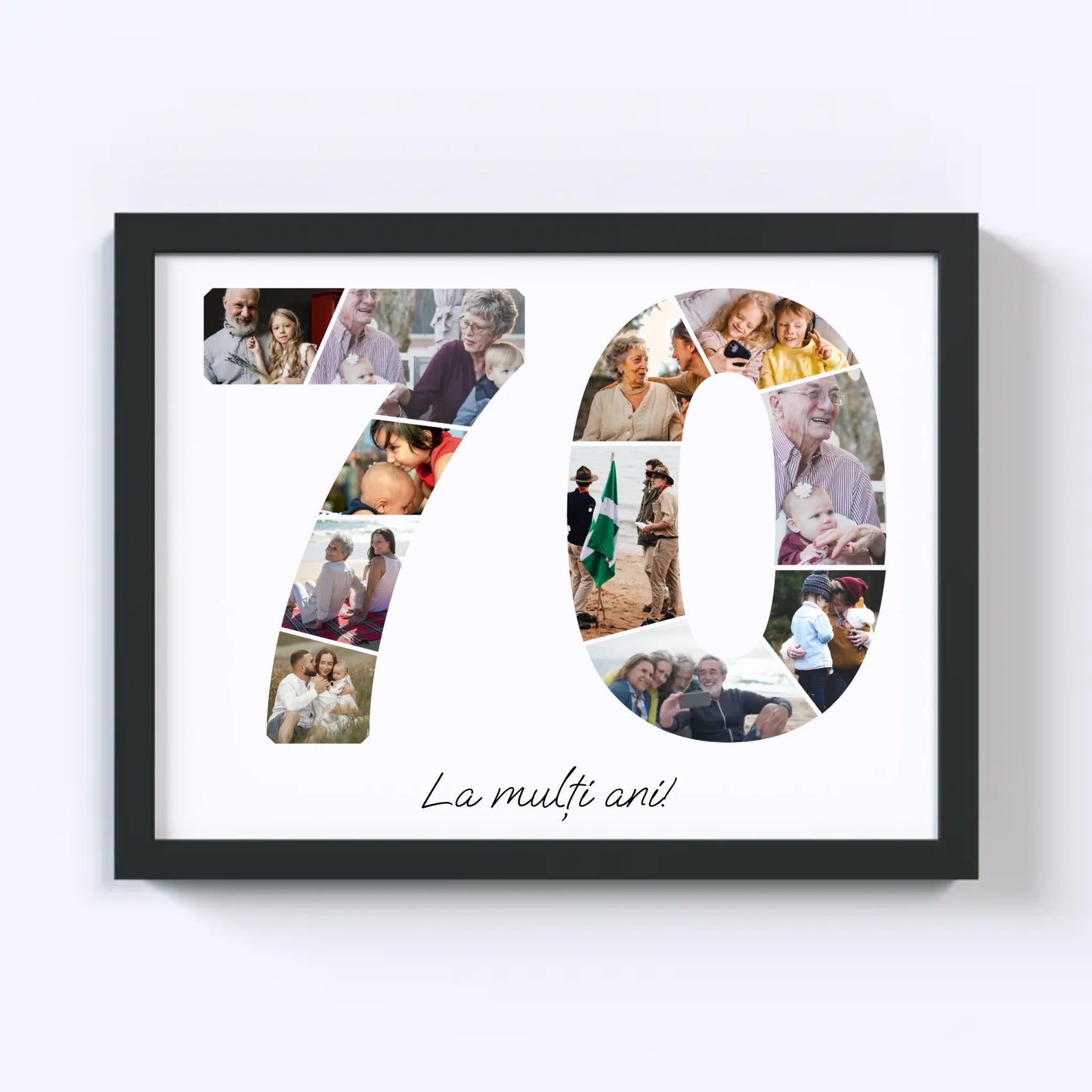 Colaj unic cifra aniversară 70-79