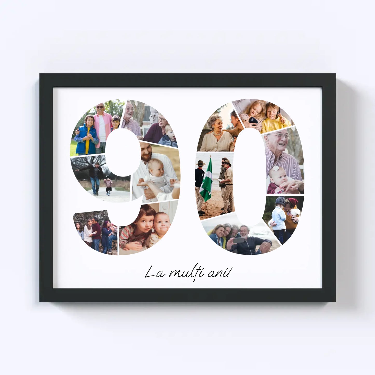 Colaj unic cifra aniversară 90-99