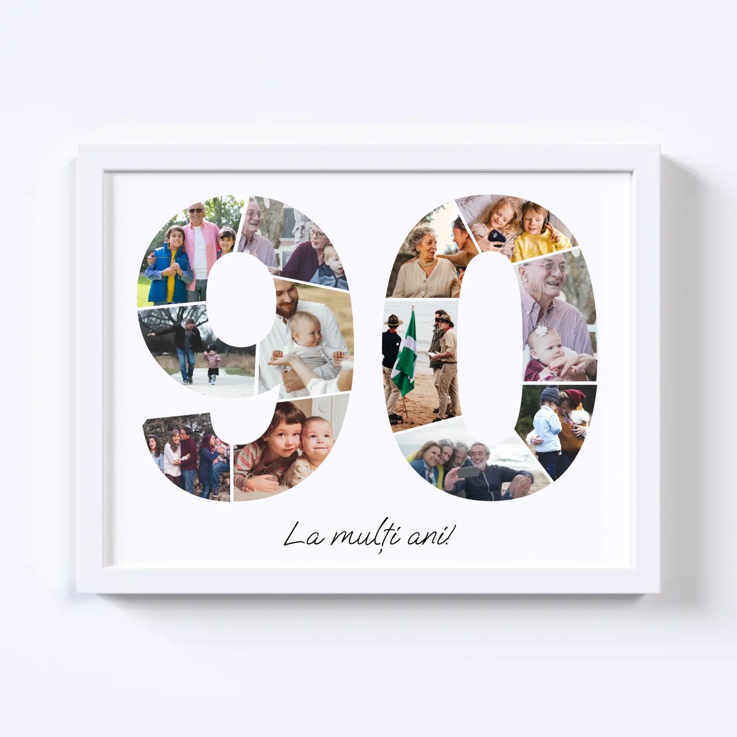 Colaj unic cifra aniversară 90-99