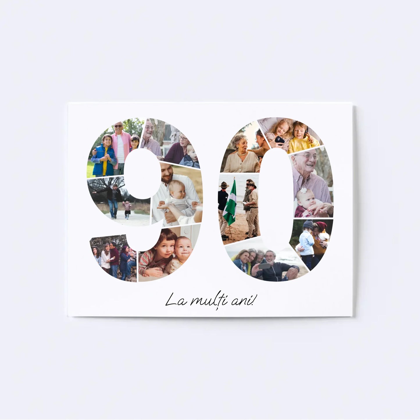 Colaj unic cifra aniversară 90-99