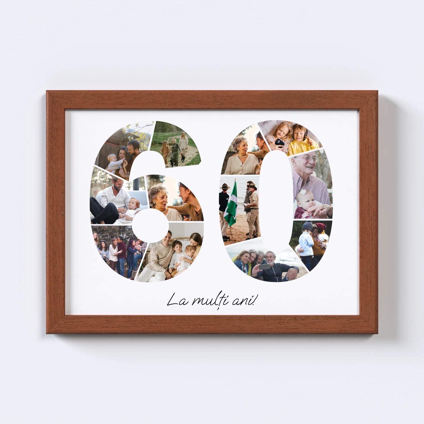 Colaj unic cifra aniversară 60-69