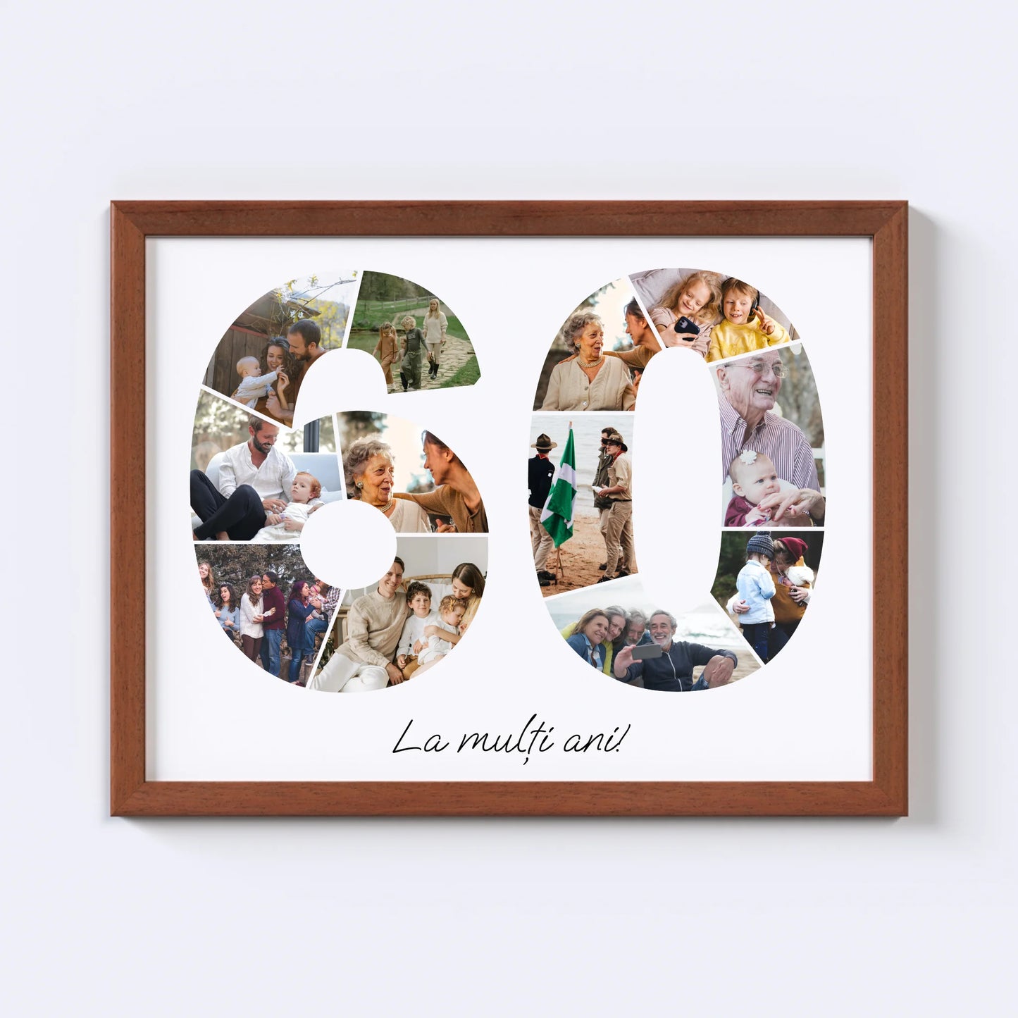 Colaj unic cifra aniversară 60-69