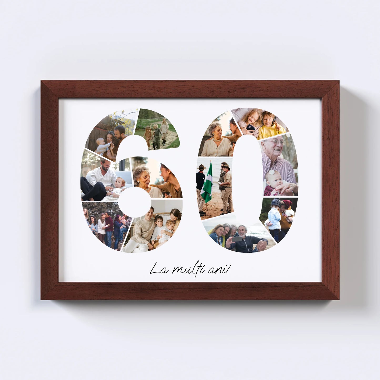 Colaj unic cifra aniversară 60-69