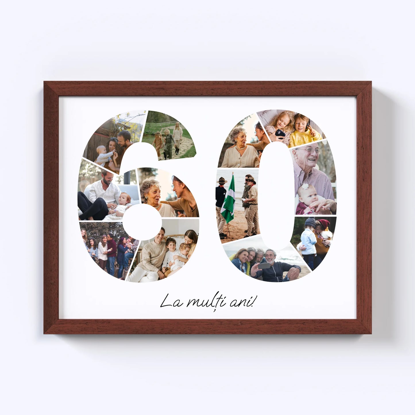 Colaj unic cifra aniversară 60-69