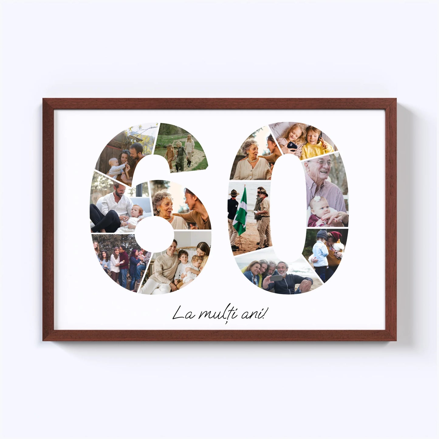 Colaj unic cifra aniversară 60-69