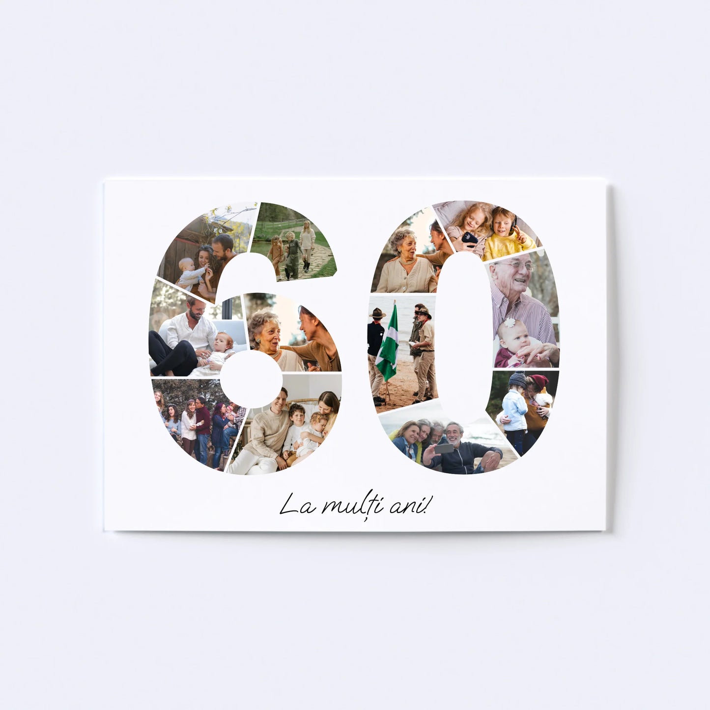 Colaj unic cifra aniversară 60-69