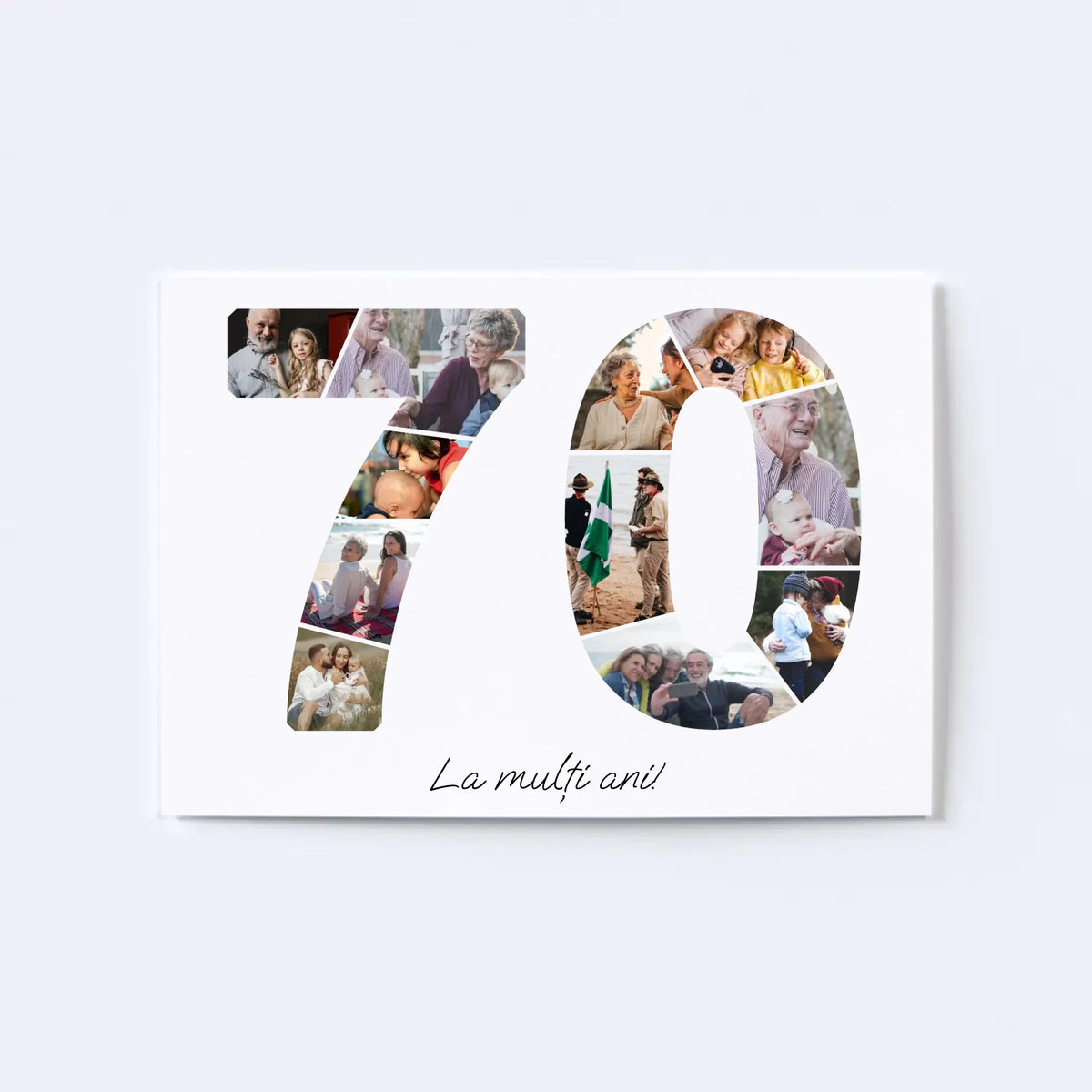 Colaj unic cifra aniversară 70-79