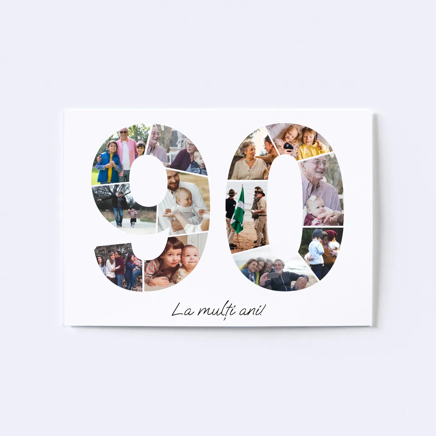 Colaj unic cifra aniversară 90-99