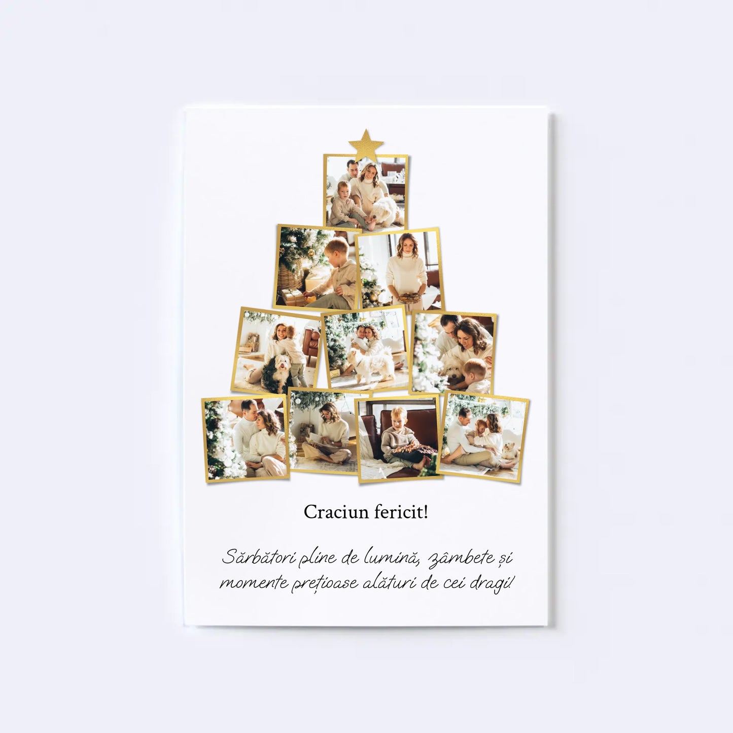 Colaj foto pom de Crăciun - II.