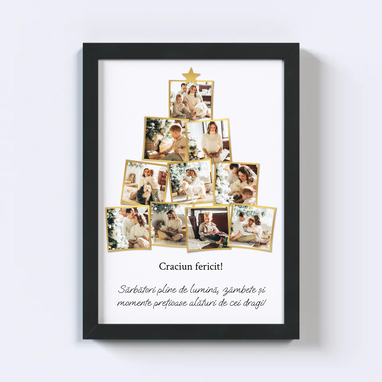 Colaj foto pom de Crăciun - II.