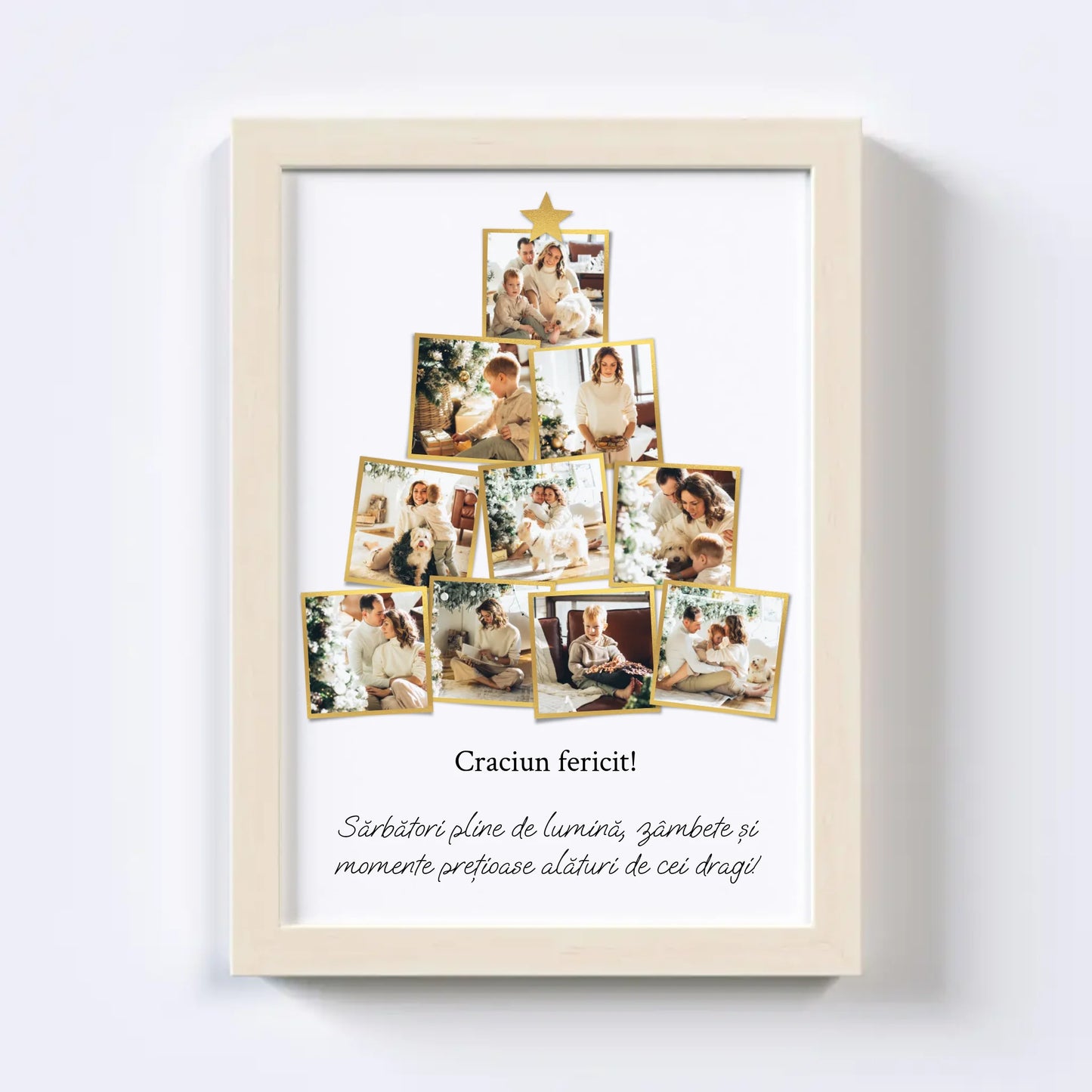 Colaj foto pom de Crăciun - II.