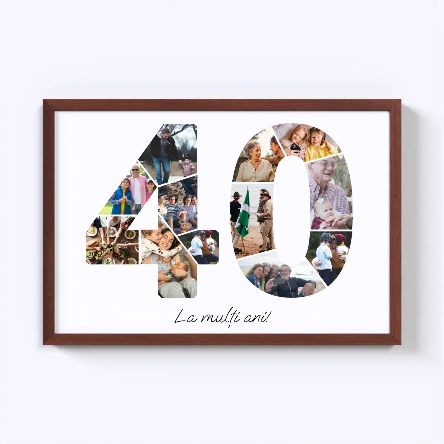Colaj unic cifra aniversară 40-49
