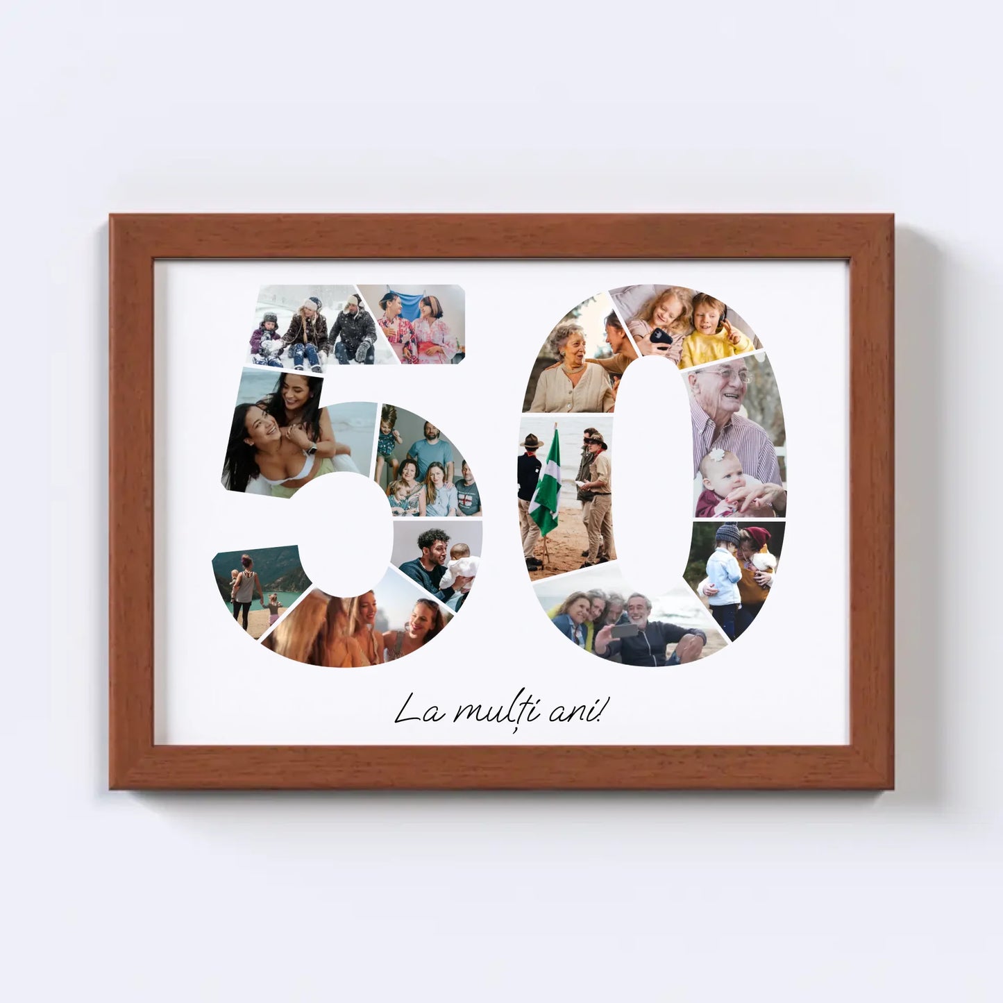 Colaj unic cifra aniversară 50-59