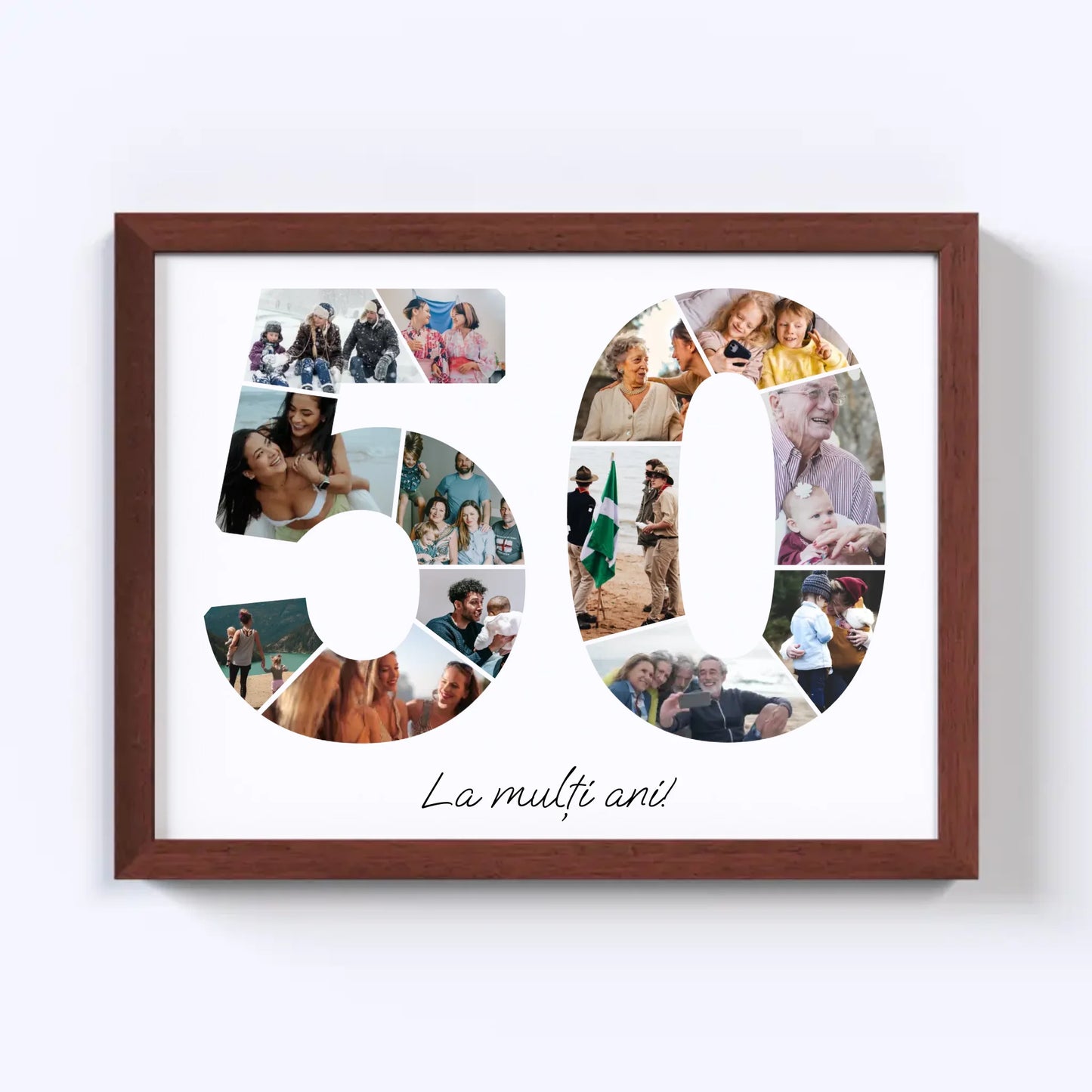 Colaj unic cifra aniversară 50-59