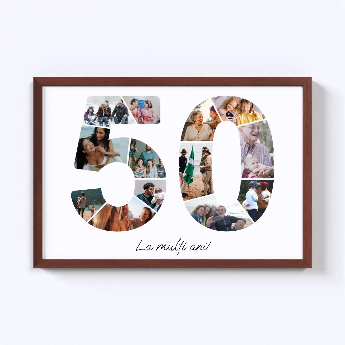 Colaj unic cifra aniversară 50-59