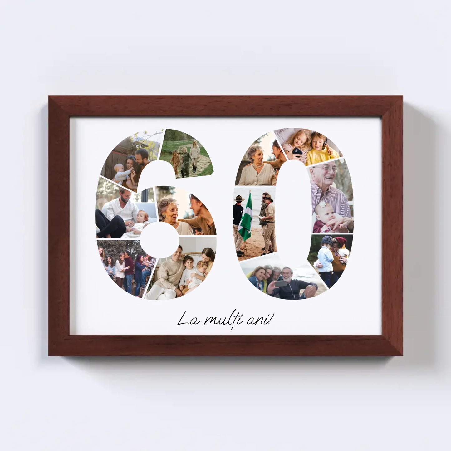 Colaj unic cifra aniversară 60-69