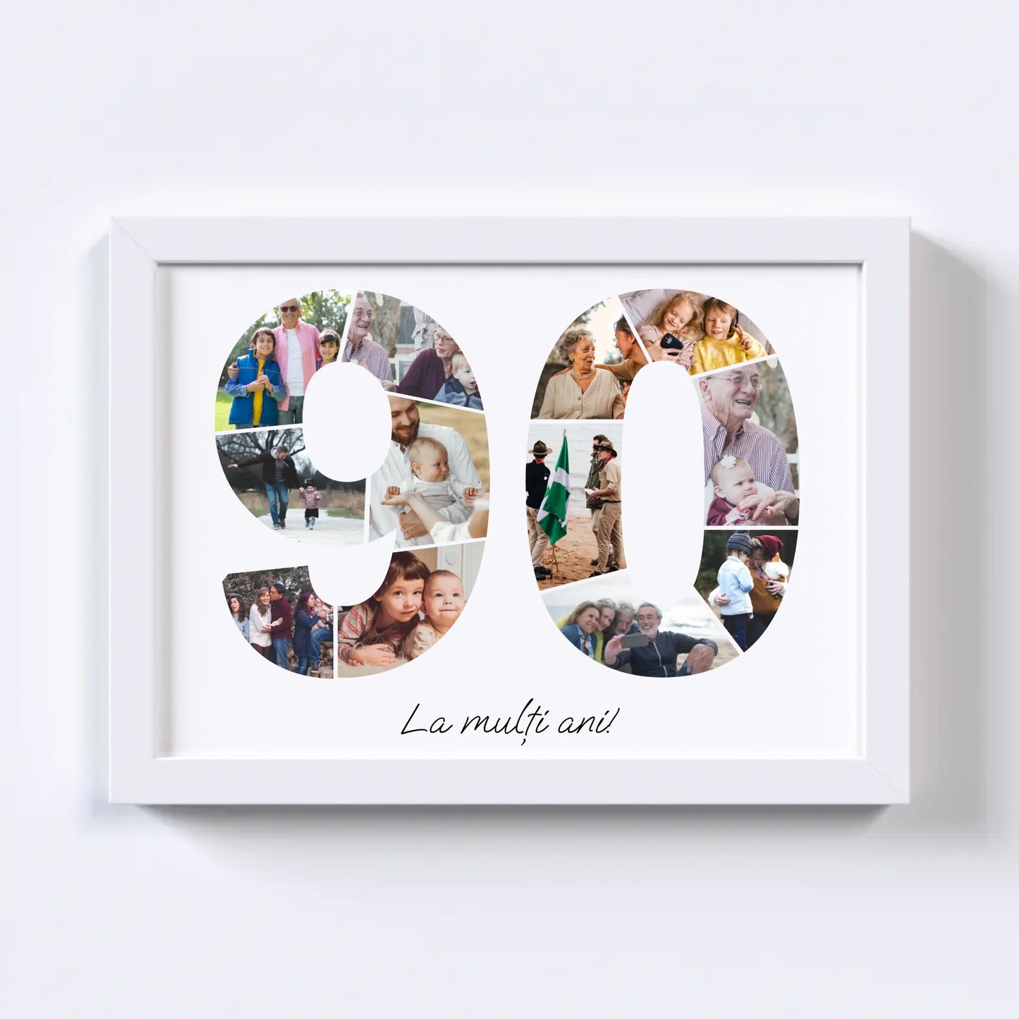 Colaj unic cifra aniversară 90-99