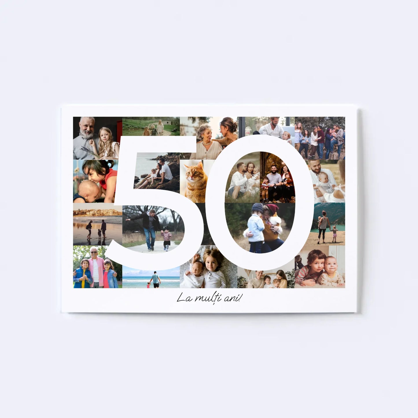 Colaj foto pentru aniversarea de 50 de ani
