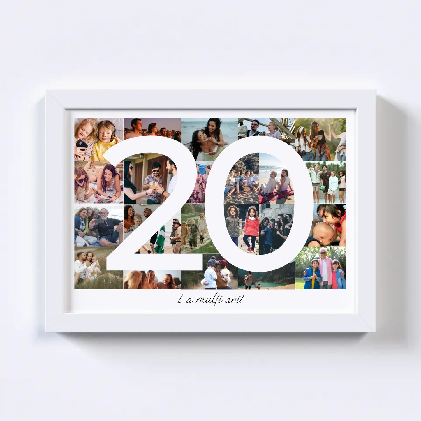 Colaj foto pentru aniversarea de 20 de ani