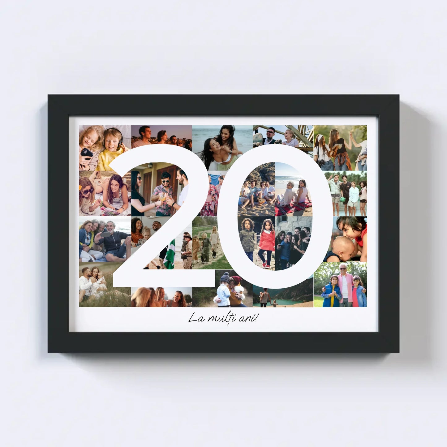 Colaj foto pentru aniversarea de 20 de ani