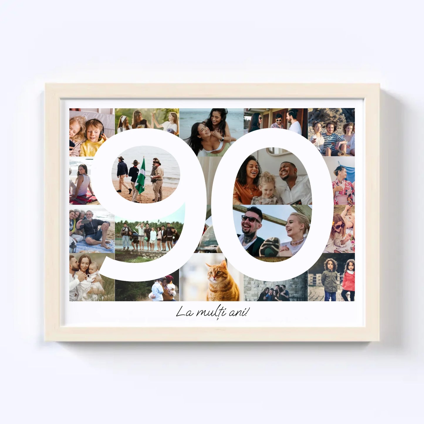 Colaj foto pentru aniversarea de 90 de ani