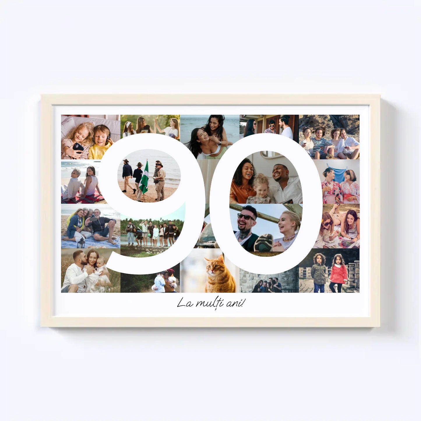 Colaj foto pentru aniversarea de 90 de ani