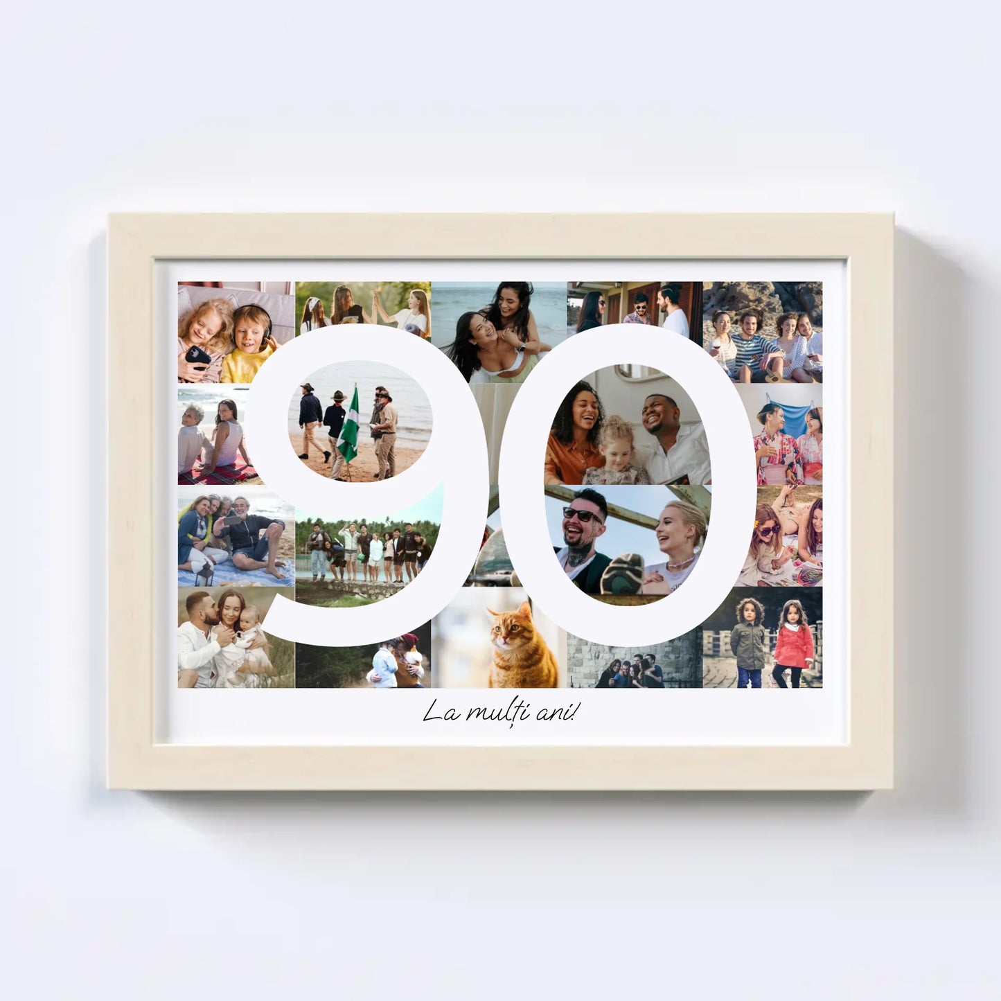 Colaj foto pentru aniversarea de 90 de ani